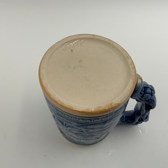 New York Ceramic Stein Mug Empire State, Statue of Liberty, World Trade Center - Picture 8 of 8